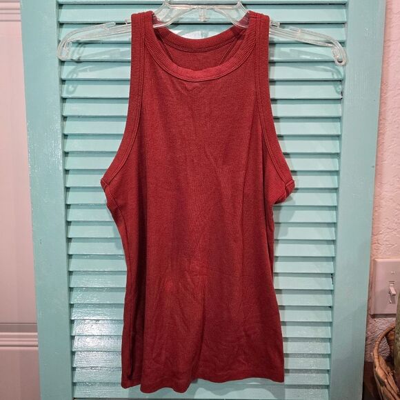 Women's Sleeveless Top in Rust - Picture 1 of 2
